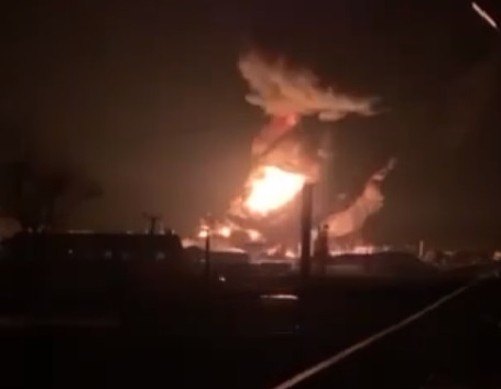 Мощна експлозия отекна край Киев ВИДЕО