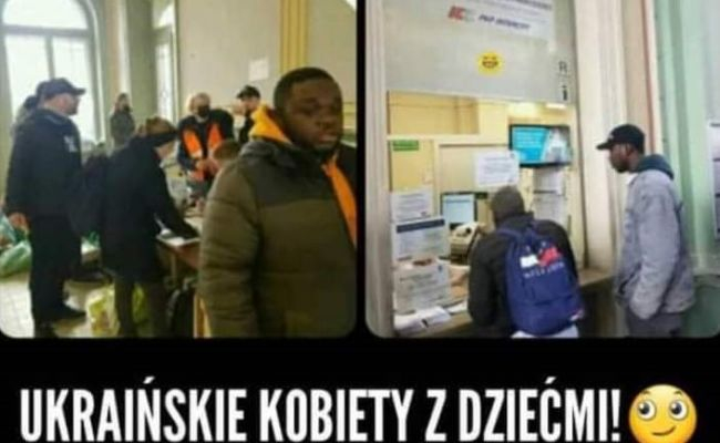 Поляците побесняха, чернокожи украинци нахлуха в Полша като бежанци СНИМКИ