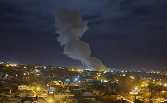 Руската армия нанесе удари с бомбардировки и ракети ВИДЕО