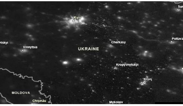 Само за месец Украйна е неузнаваема на САТЕЛИТНИ СНИМКИ