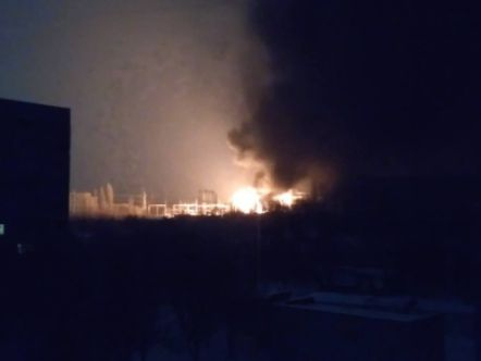 Мощна експлозия в Харков! Гори ядрен институт ВИДЕО