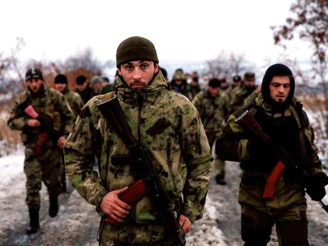 Чеченски "ловци на глави" превзеха укрепен пункт на бандеровци, обиждат ги и ги предизвикват на директна схватка 