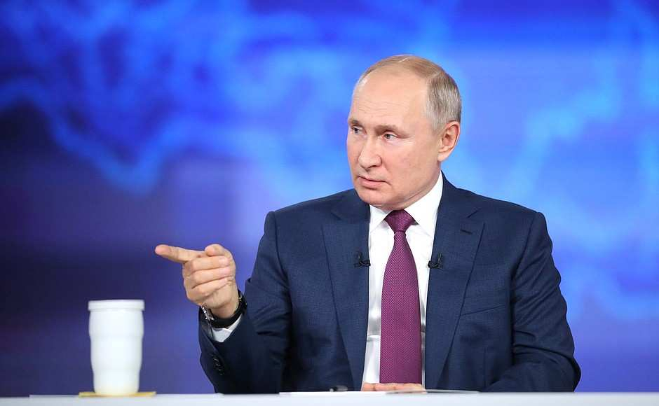 Путин: Западът безуспешно иска да раздели руското общество
