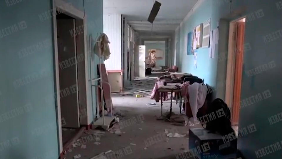 Ексклузивно ВИДЕО от болницата във Волноваха, превърната от украинците в бойна позиция 
