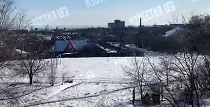 Страшно ВИДЕО показва неспиращите боеве в Первомайск