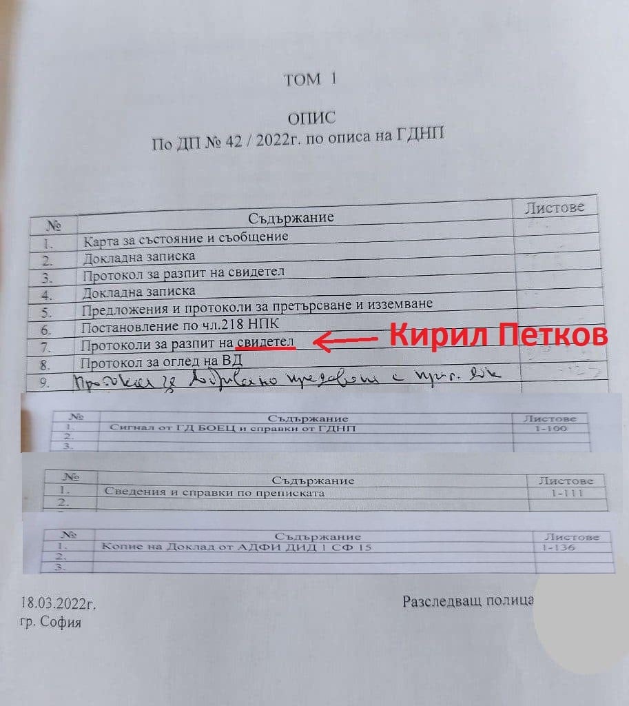 Ето ги „доказателствата“, които МВР пробута за ареста на Борисов