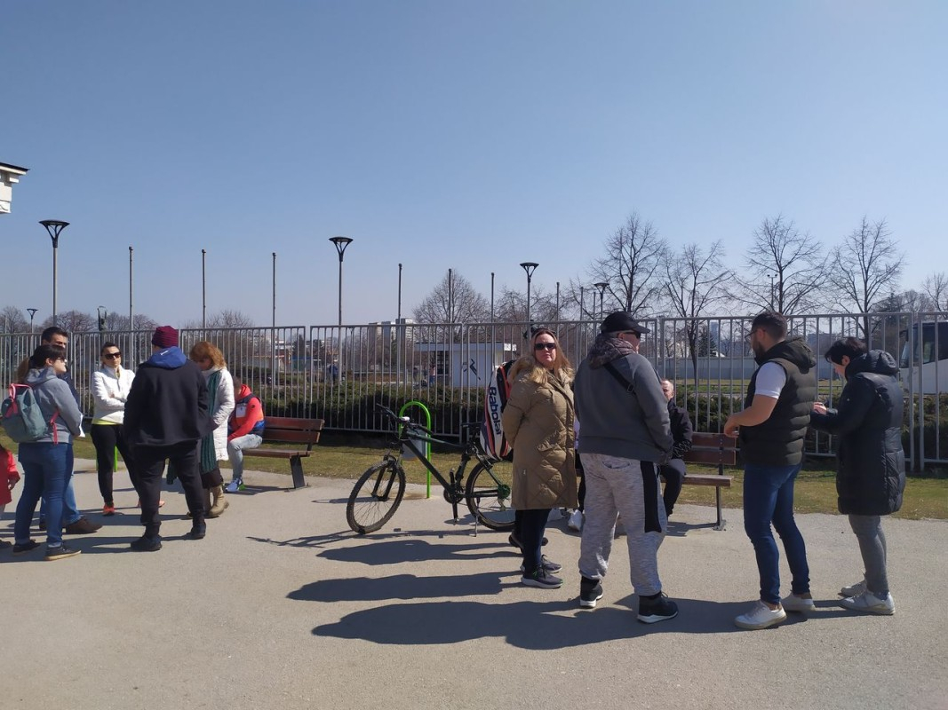 "Студентски град" излeзе на протест срещу мръсотията в София
