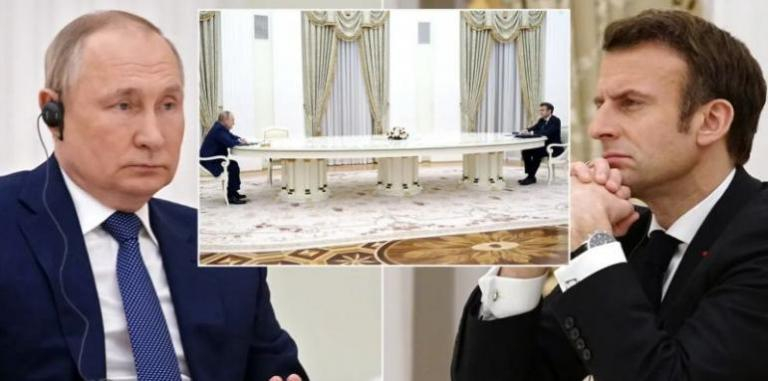 Путин поряза жестоко Макрон