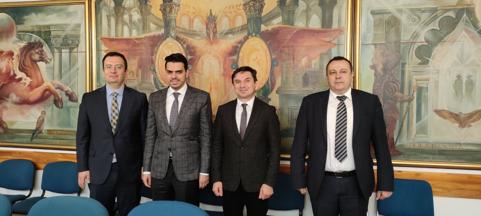 Халил Летифов и Хамид Хамид се срещнаха в централата на ДПС с директора на Дирекцията за турците в чужбина и родствените общности на Р Турция 