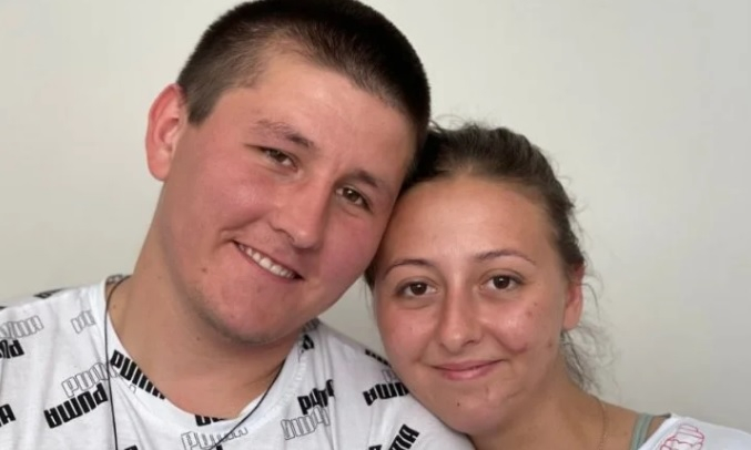 ВИДЕО от войната: 23-г. медсестра, останала без крака заради мина, се омъжи в Лвов