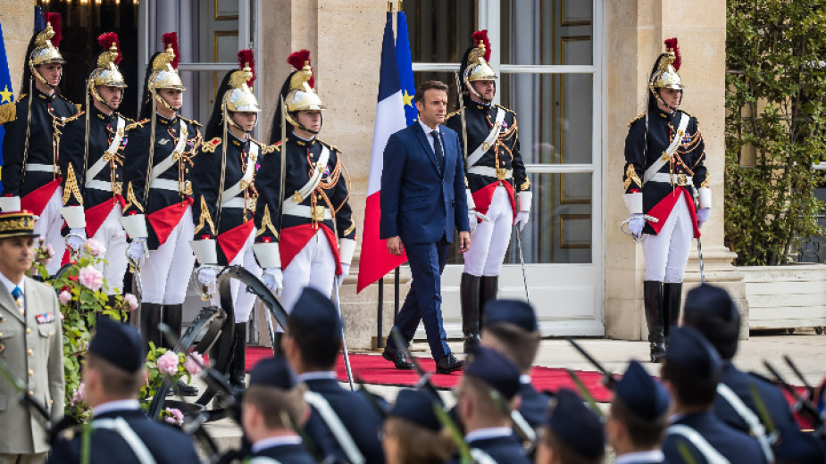Президентът на Франция Макрон положи клетва за втория си мандат