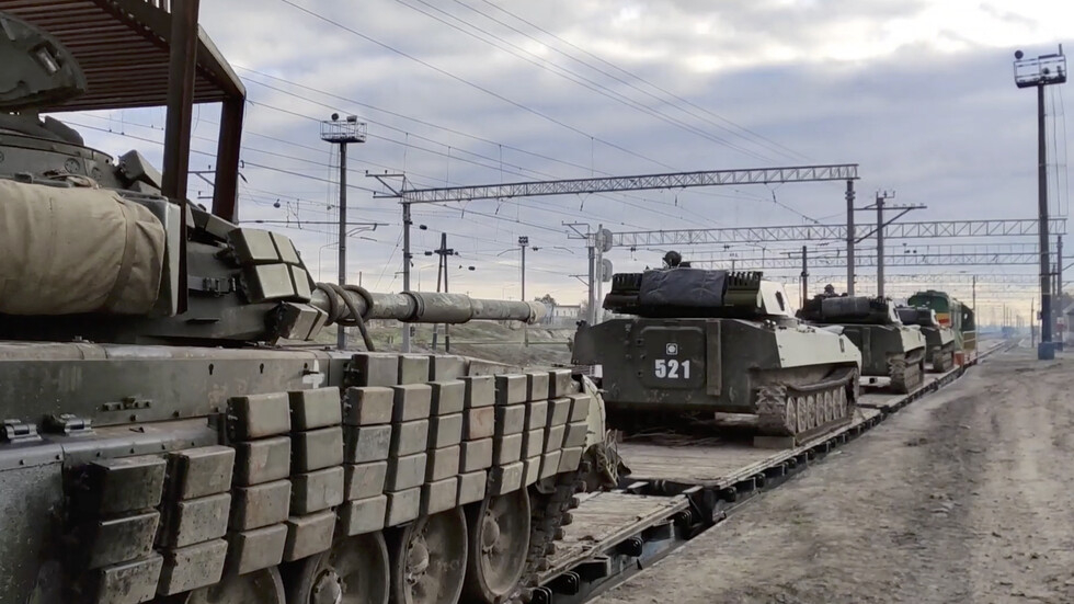 ВИДЕО от войната: Голямо прегрупиране на руските войски в ЛНР 