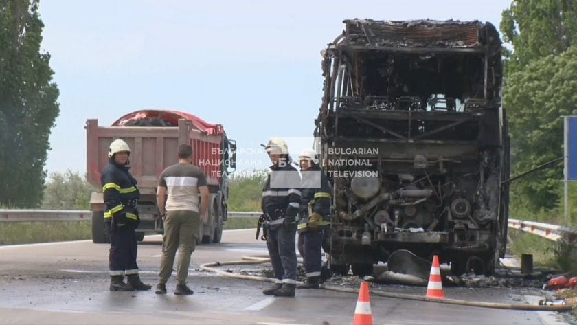 Истински ужас край Варна в автобус, пълен с украинци! СНИМКИ