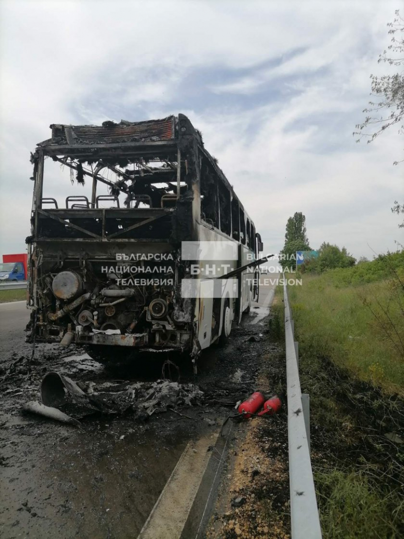 Истински ужас край Варна в автобус, пълен с украинци! СНИМКИ