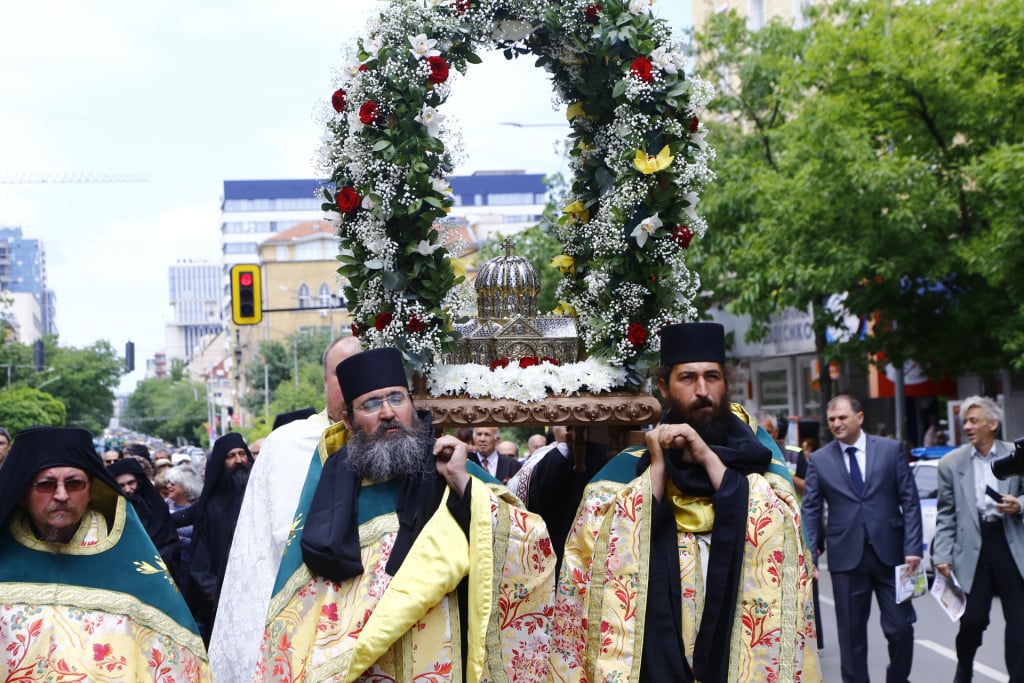 Фоторепортаж в БЛИЦ: Литийно шествие с мощите на Св. Св. Кирил и Методий 