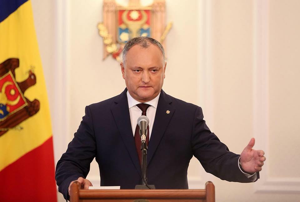 Бившият президент на Молдова Игор Додон е арестуван