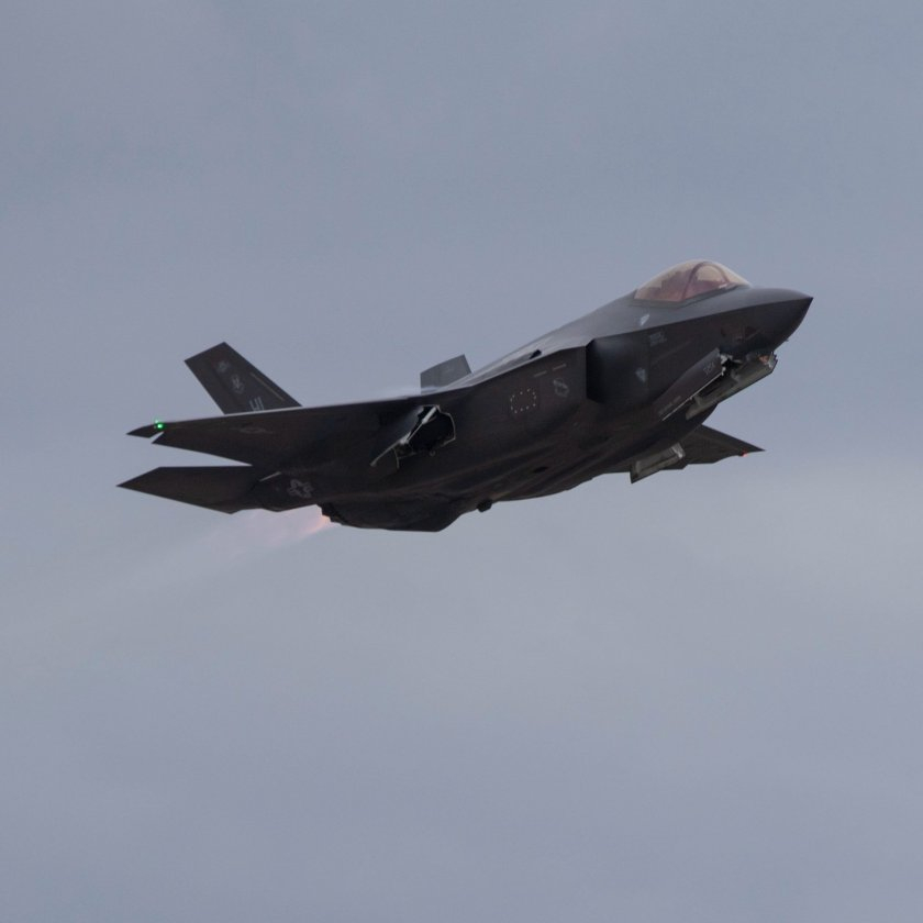 US изтребители F-35 охраняват от днес българското небе СНИМКИ