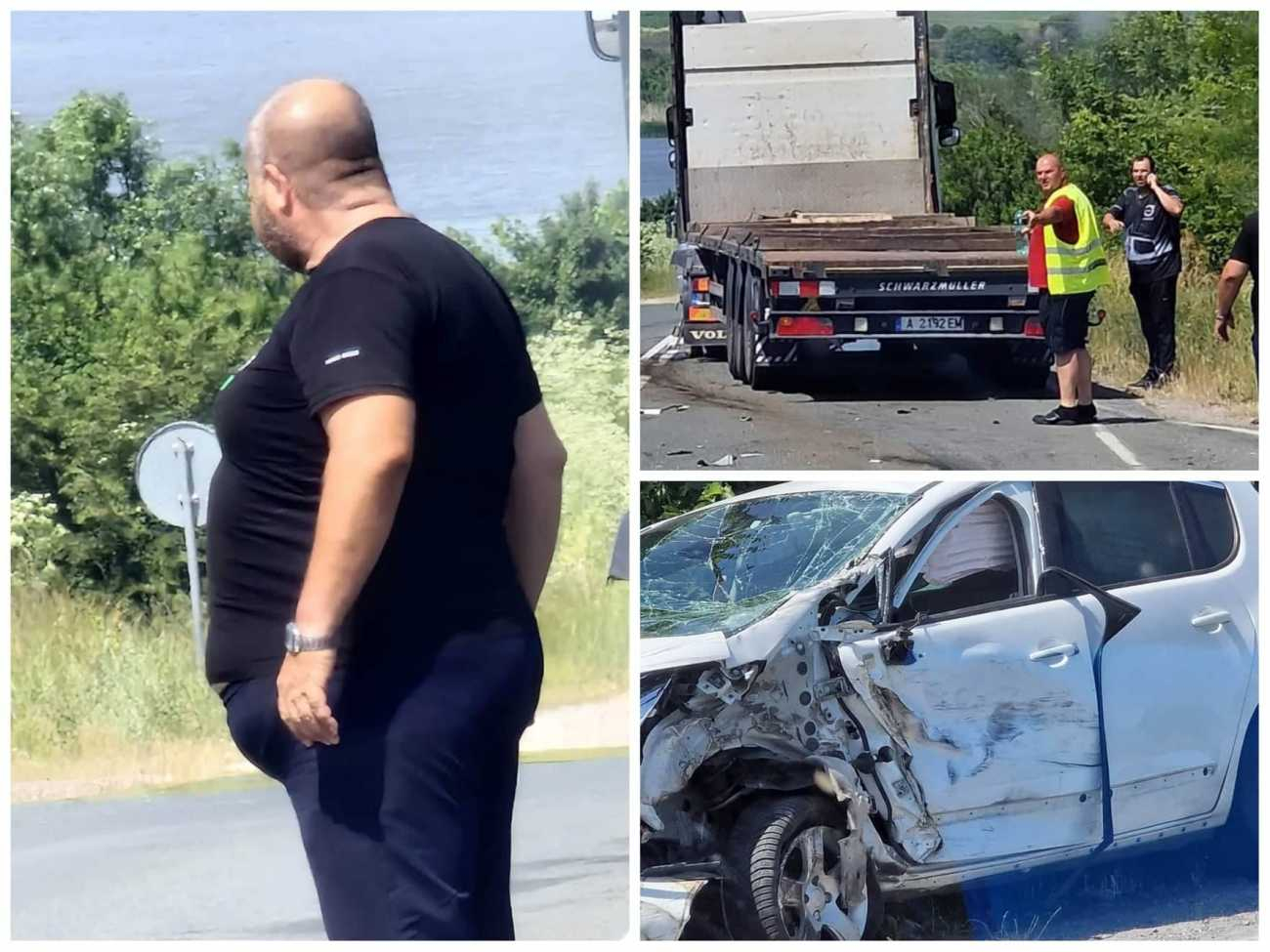 Извънредно опасна ситуация на път в Бургаско СНИМКИ 