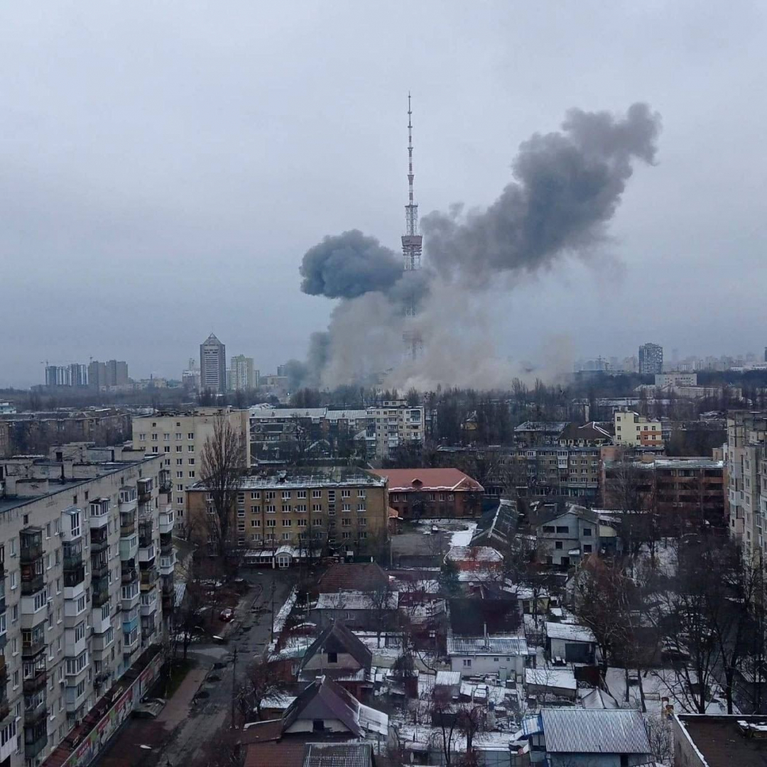 Стана ясно какъв обект е бил унищожен в Киев при ракетния удар днес ВИДЕО