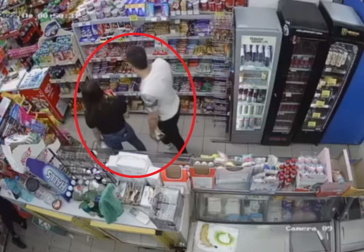 Камери запечатаха двойка крадци в хранителен магазин в Ловеч ВИДЕО 