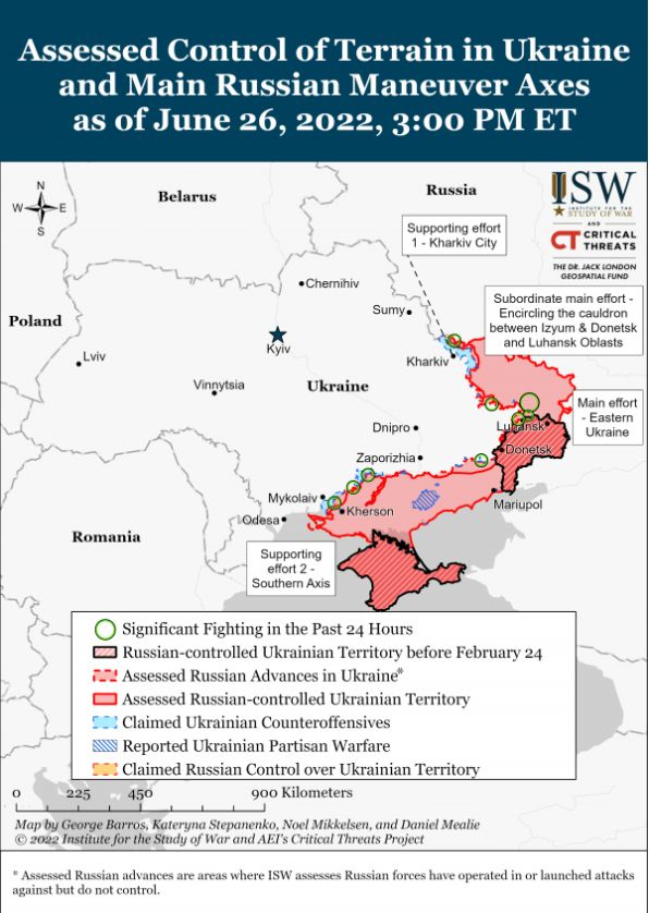 ISW: Путин назначи нов човек начело на войната в Украйна и ето какво се случи КАРТИ