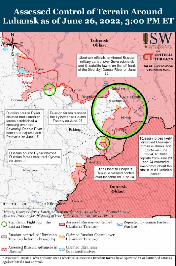 ISW: Путин назначи нов човек начело на войната в Украйна и ето какво се случи КАРТИ