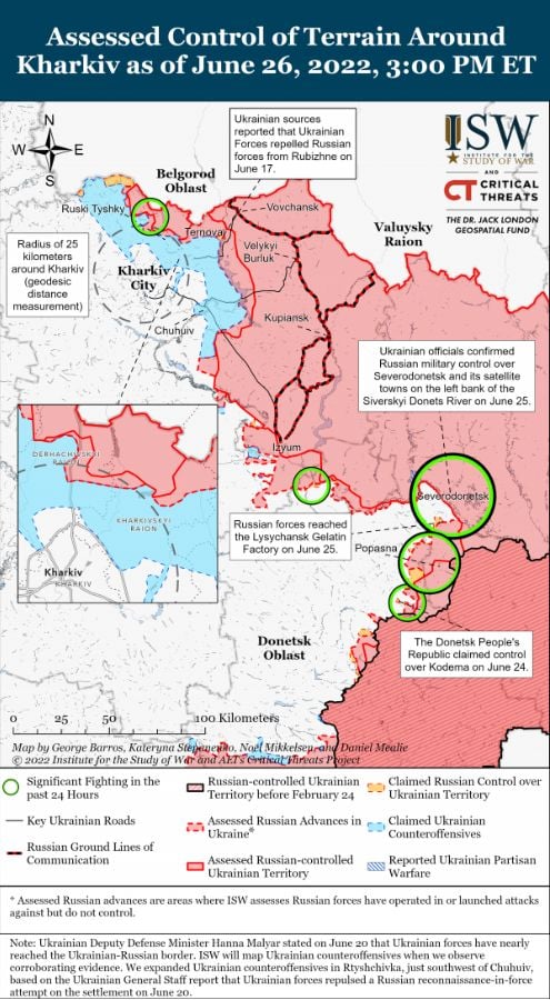 ISW: Путин назначи нов човек начело на войната в Украйна и ето какво се случи КАРТИ