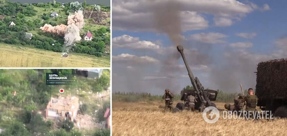 Украинските военни унищожиха руски щаб в Харковска област с един точен удар ВИДЕО