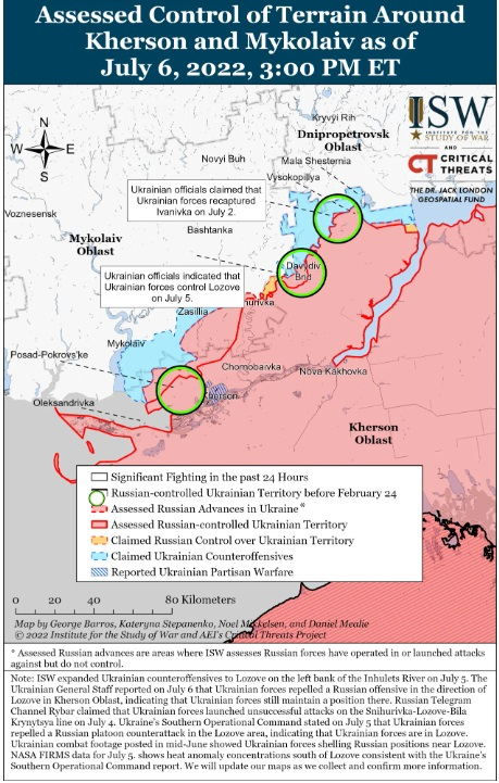 ISW: Украйна се готви за освобождаването на Херсон, контранастъпленето започва! КАРТИ