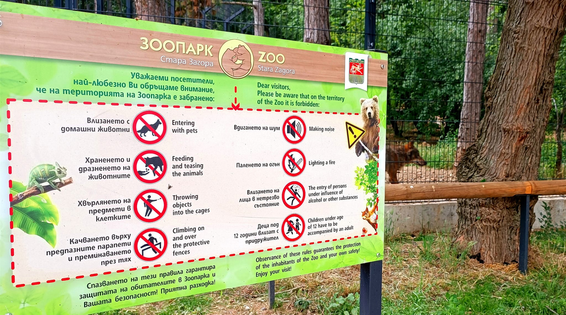 Покъртително! Посетители убиха със зрънчо красиво създание в зоопарка в Стара Загора 