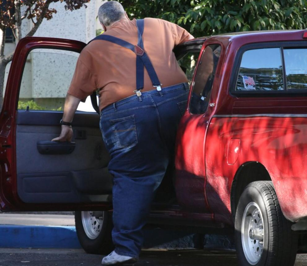 Американец отслабна със 130 кг, след като не влезе в колата си СНИМКА