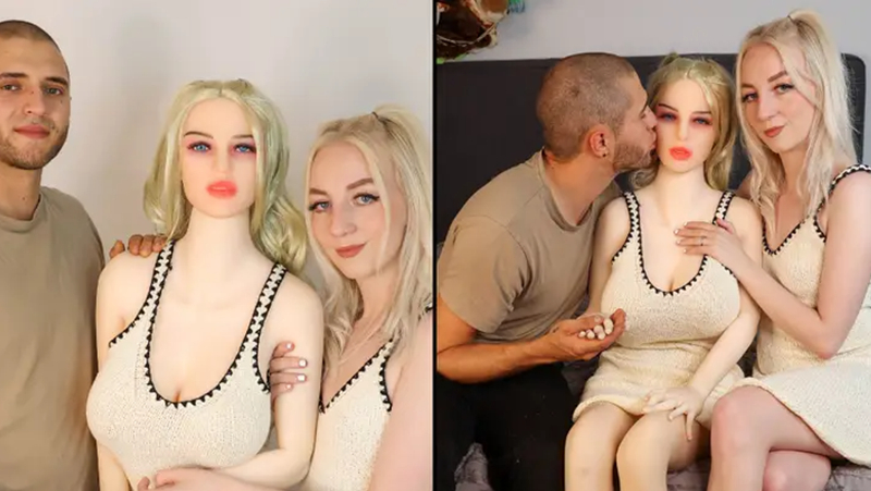 Мъж се сдоби със секс кукла копие на жена му 18+