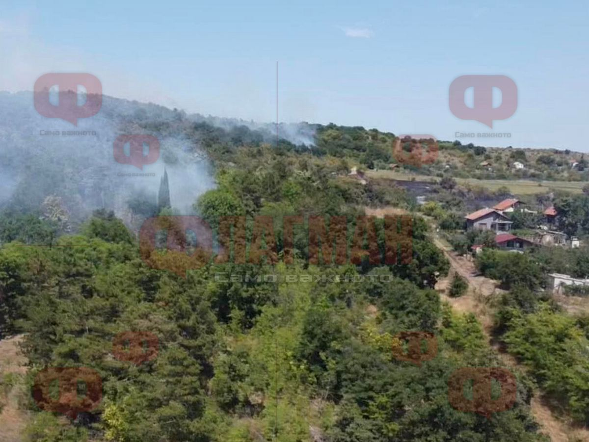 Кадри от дрон показват ужаса край Бургас ВИДЕО