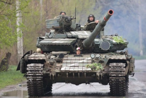Руски танк уби група чуждестранни наемници край Северск