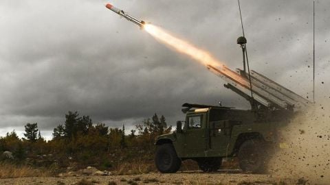 ВИДЕО от войната: Украинските военни унищожиха руска батарея ЗРК С-300