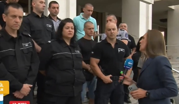 Надзиратели и съдебни охранители излизат на протест в Бургас