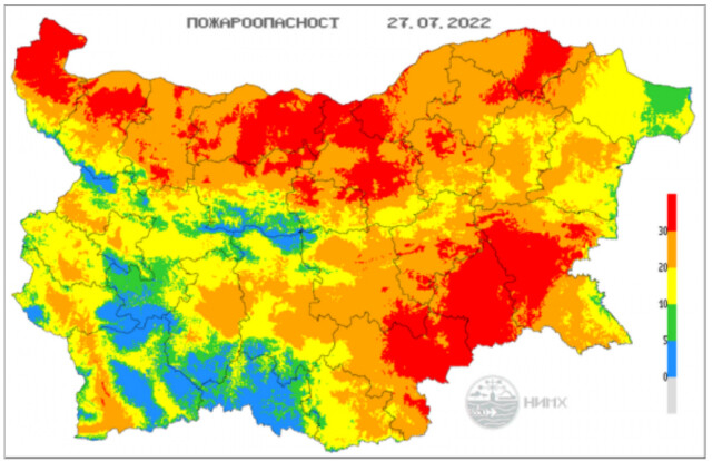 Кодове за опасен мор в сряда в тези райони на България КАРТИ