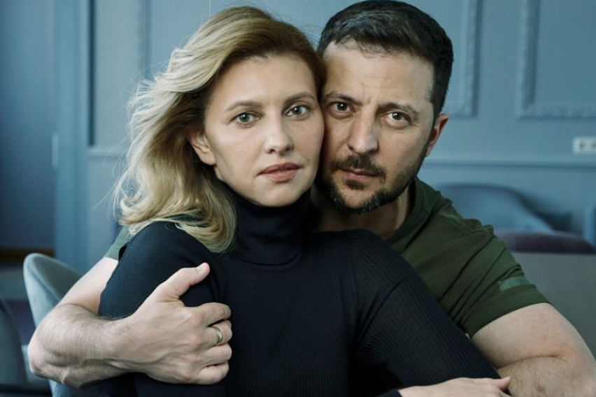 Зеленски и съпругата му позират за "Vogue", в мрежите негодуват: Хората умират, а те се снимат!