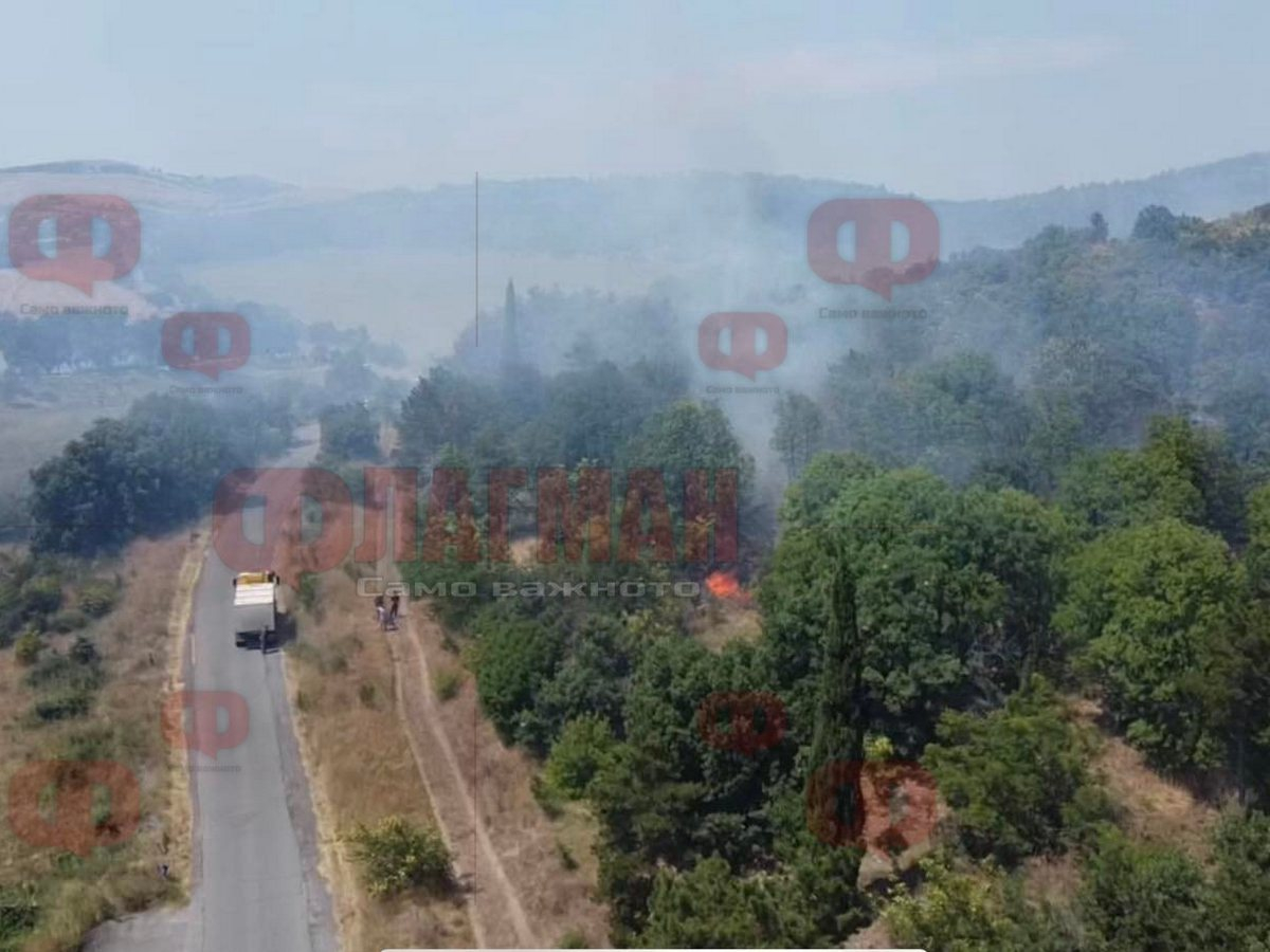 Кошмарът се повтаря: Пак голям пожар в Бургаско, горят къщи 