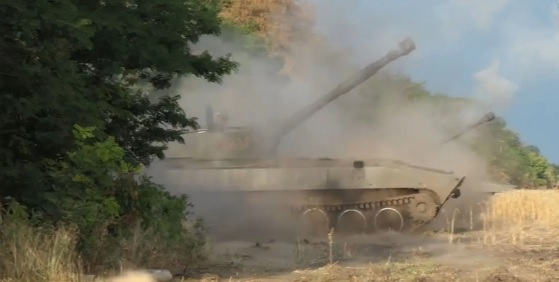 ВИДЕО от войната: Артилеристи от ВСУ показаха как унищожават руски наблюдателни постове