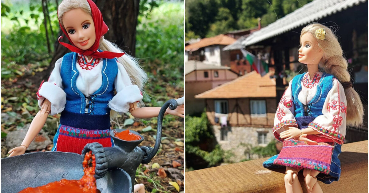 Живи да не бяхме: Направиха Мома Барби българка, която се ваксинира СНИМКИ