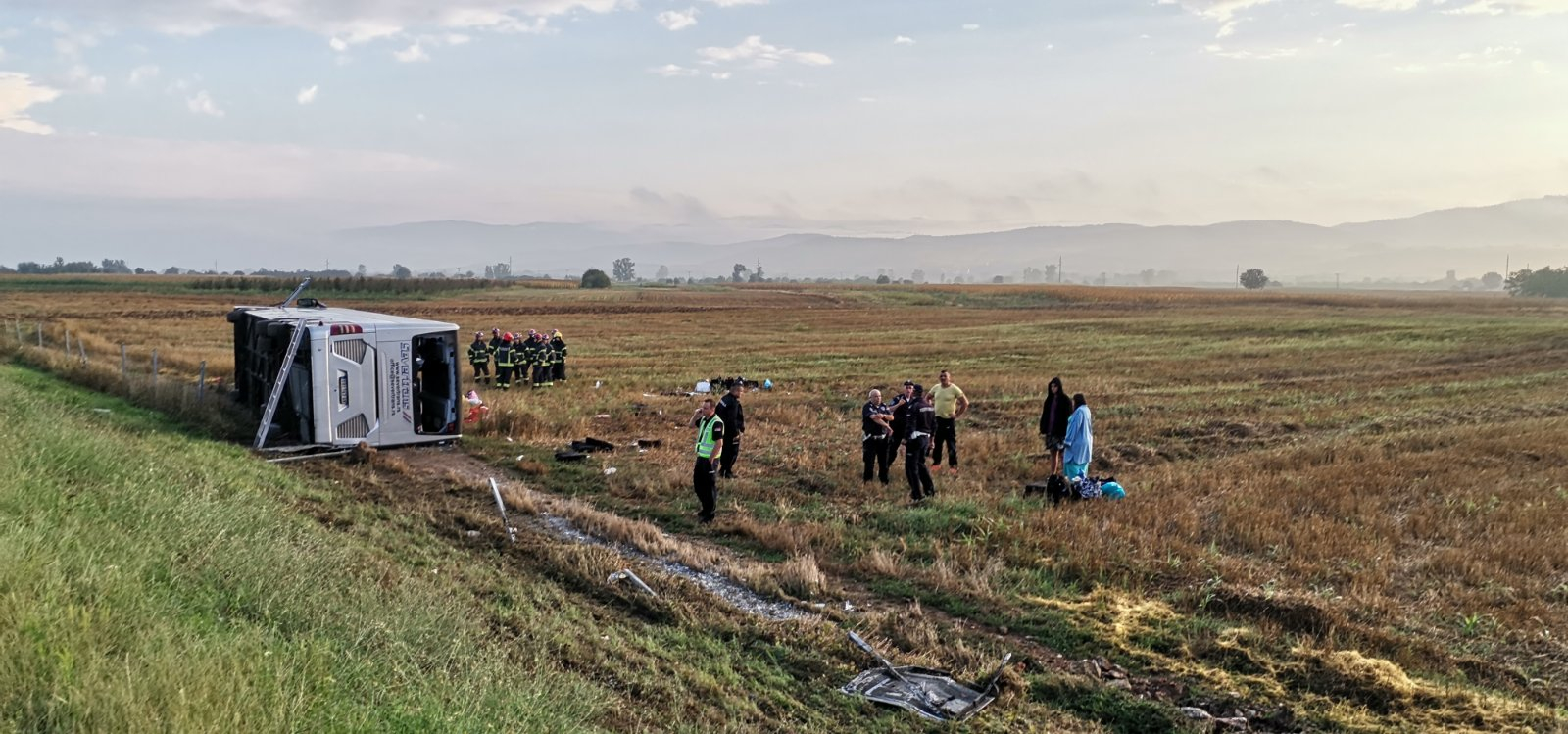 Нова трагедия със сръбски автобус СНИМКИ