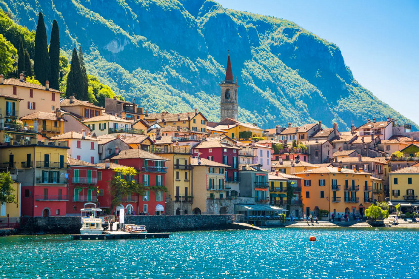 Спиращо дъха италианско езеро: Спокойно убежище на хора като Мадона и Джордж Клуни