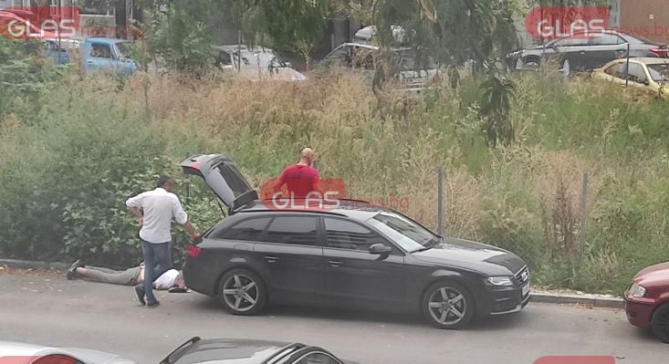 Зрелищен арест в Пловдив, закопчаха с белезници по очи на асфалта... СНИМКИ