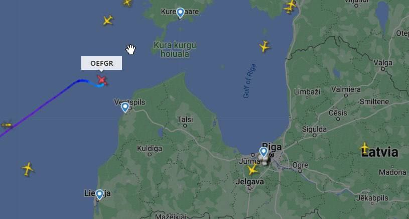 Изтребители на НАТО прехванаха загадъчен самолет без пилот и той рухна в Балтийско море