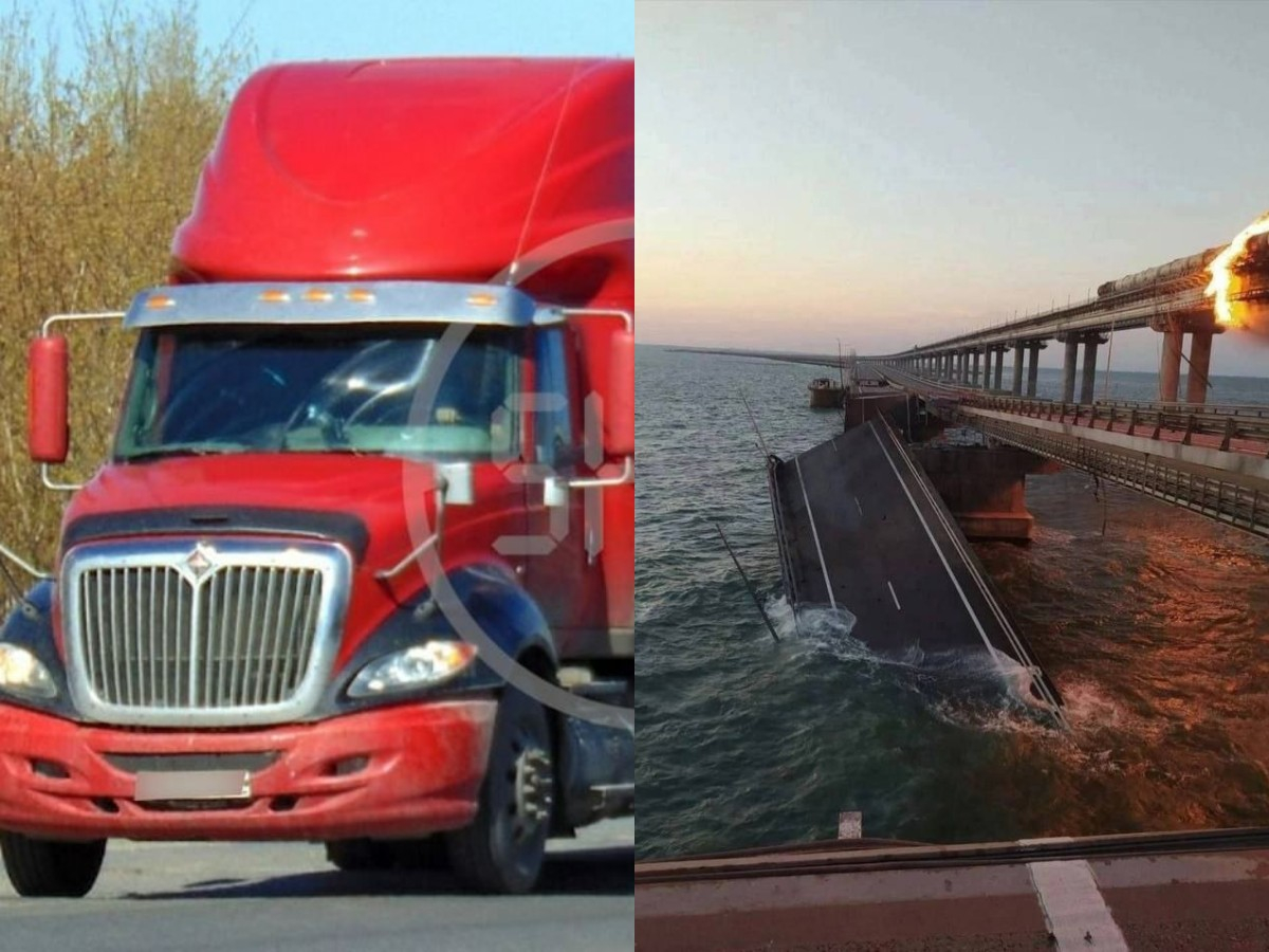 Камионът, взривил Кримския мост, тръгнал от България ВИДЕО