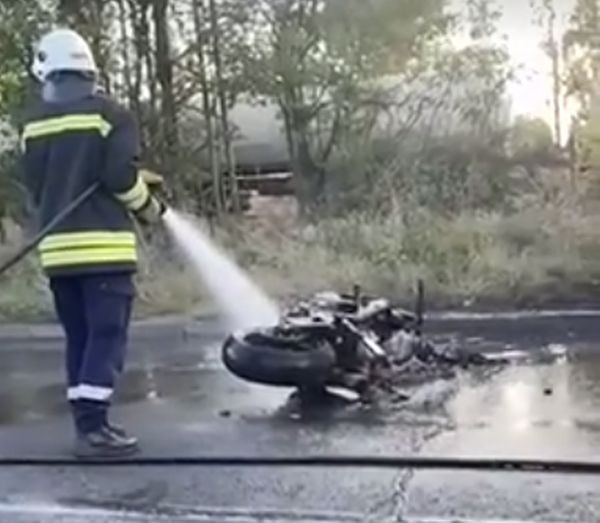 Зловеща катастрофа с млад моторист в Пловдив ВИДЕО 