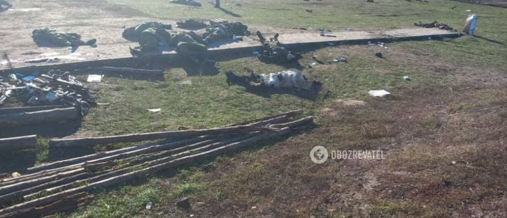 Появиха се ужасяващи СНИМКИ 18+ от касапницата на военния полигон до Белгород и версия за причините 