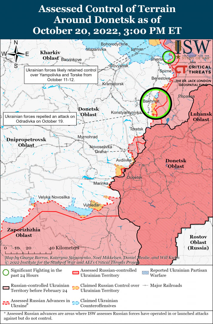 ISW: Русия ще удари Каховската ВЕЦ, за да прикрие отстъплението си от Херсон