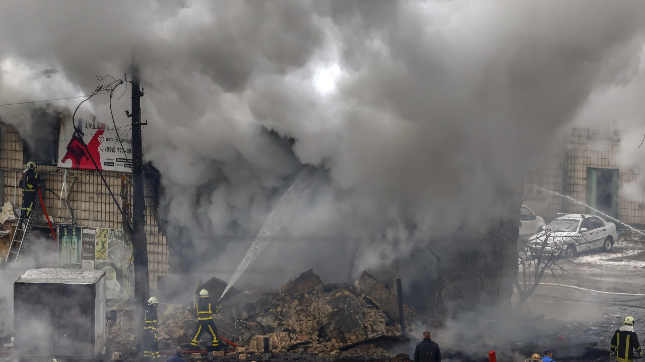 Москва: В сряда не сме нанесли нито един ракетен удар по Киев, разрушенията са от...